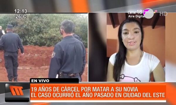 Condenado a 19 años de cárcel por matar a su novia | Telefuturo