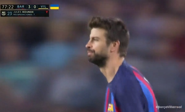 Abuchean a Piqué al ingresar en juego - La Prensa Futbolera