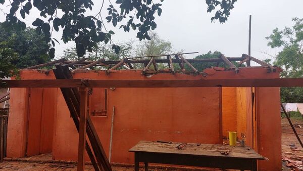 Zona norte de San Pedro afectada fuertemente por temporal