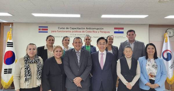 La Nación / Comitiva de la Contraloría se capacita en investigación de casos de corrupción en Corea