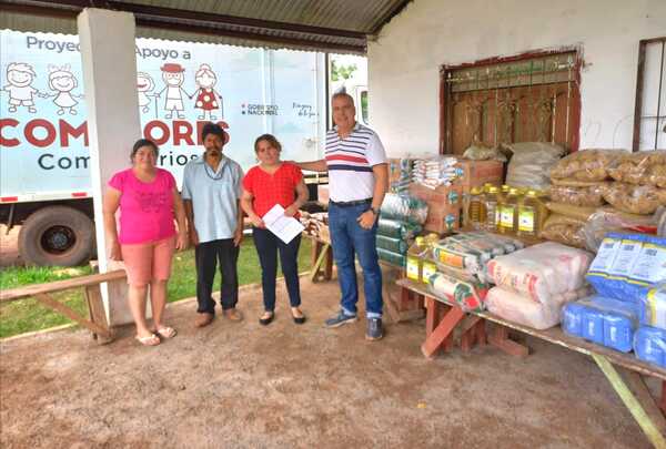MDS entrega 6.000 kilos de alimentos para comedores de Alto Paraná - .::Agencia IP::.