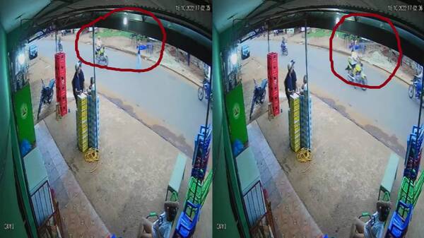 Crónica / [VÍDEO] “Ya na manoveima”, dijo mototaxista que casí perdió la cabeza por un hierro