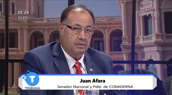 Senador Afara propone difusión permanente de datos sobre calidad de aire