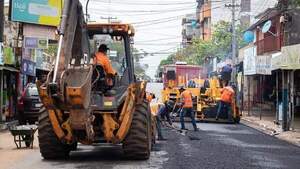 Este sábado reiniciarán trabajos de bacheo - San Lorenzo Hoy