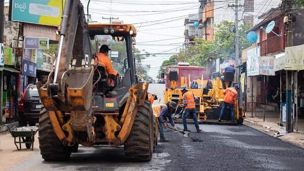 Este sábado reiniciarán trabajos de bacheo - San Lorenzo Hoy