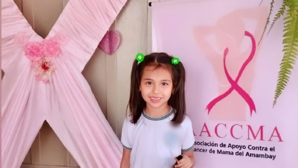 Niña de 5 años donó su pelo: "Para las tías y los niños que no tienen cabello", dijo