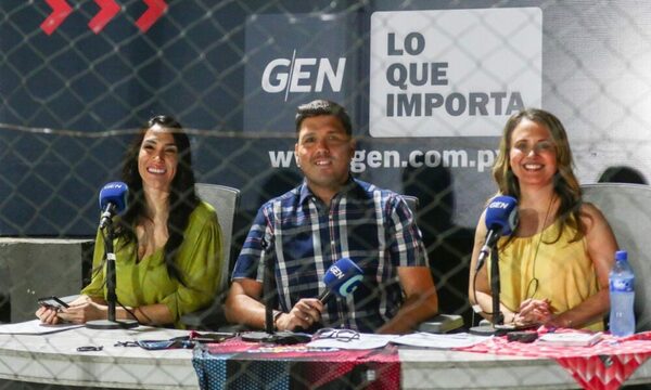 Purete estuvo la festichola del programa “Una noche de furia” de GEN