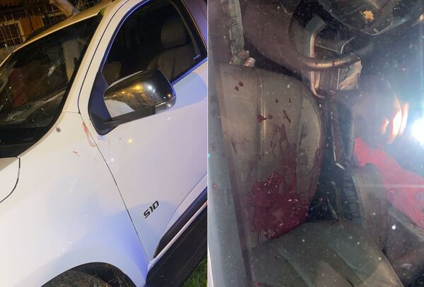 Atentado en Yby Yaú: Intentaron matar a un policía y a su pareja - Megacadena — Últimas Noticias de Paraguay