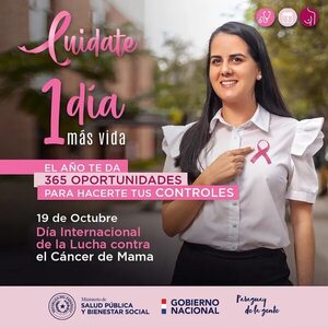 Octubre Rosa: Instan a las mujeres a hacerse controles anuales para prevenir el cáncer - Nacionales - ABC Color