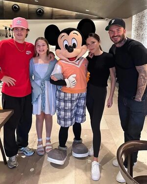 Los Beckham y sus divertidas vacaciones en Disney - Gente - ABC Color