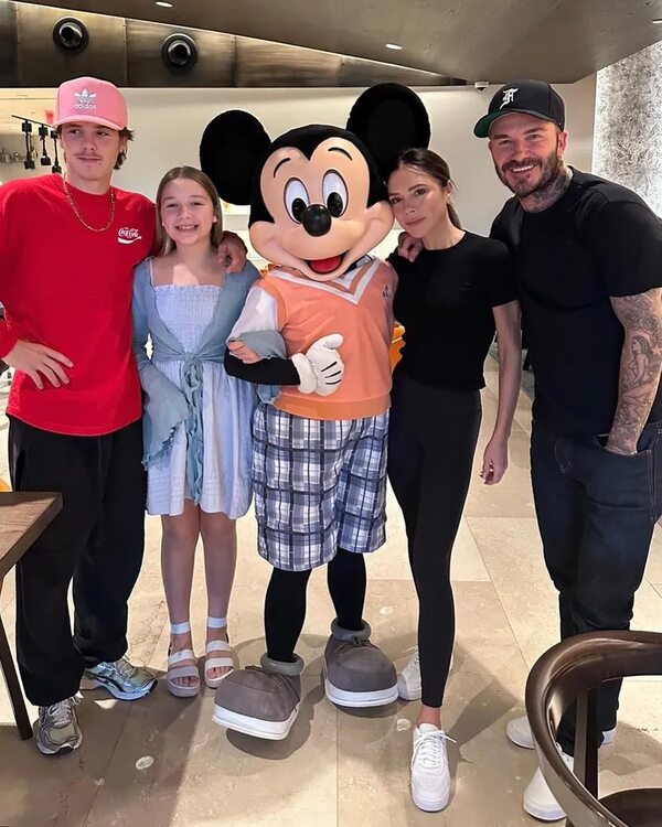 Los Beckham y sus divertidas vacaciones en Disney - Gente - ABC Color