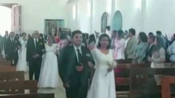 Casamiento comunitario une a 56 parejas en San Pedro