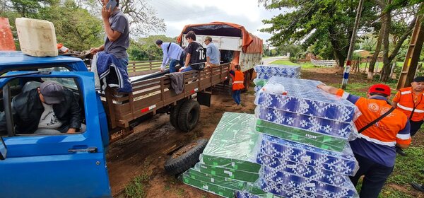 Continúa asistencia a familias de San Pedro afectadas por fenómeno climático - .::Agencia IP::.