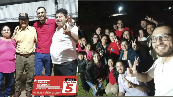 JOSÍAS ESCOBAR: «INVITO A TODOS A VOTAR»