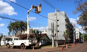 Inicia obra de iluminación tipo LED sobre avenida Rogelio Benítez de CDE