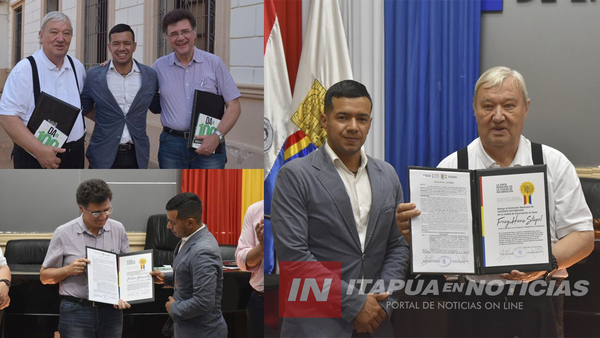 FUNDADORES DE LA “FAZENDA DE LA ESPERANZA” FUERON DISTINGUIDOS EN ENCARNACIÓN
