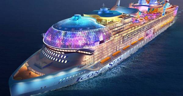 La Nación / Icon of the Seas: el crucero más grande conocido como el nuevo Titanic del siglo XXI