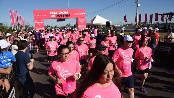 La corrida Octubre Rosa fue todo un éxito
