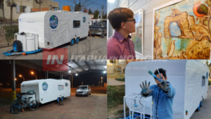 ARTISTAS RECORREN LATINOAMÉRICA EN UN MOTORHOME