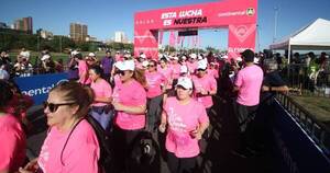 La Nación / Corrida Rosa fue todo un éxito, destacan desde Funca