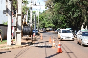 Inicia obra de iluminación tipo LED sobre la Avda. Rogelio Benítez de Ciudad del Este - Noticde.com