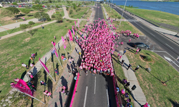 Purete la corrida por el Octubre Rosa en la Costanera
