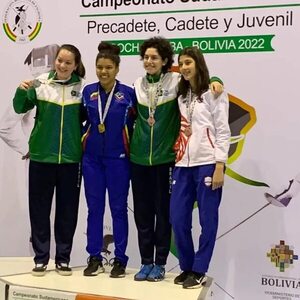 Hanspach y Bernal con medalla de bronce en esgrima - Polideportivo - ABC Color