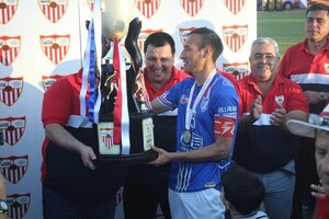 Herminio Miranda es campeón departamental del Interligas 2022/23 con la Selección Itaugueña