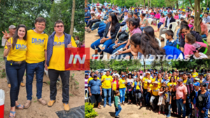 DEL PILAR VÁZQUEZ RECIBE MULTITUDINARIO APOYO EN SAN PEDRO DEL PNÁ.