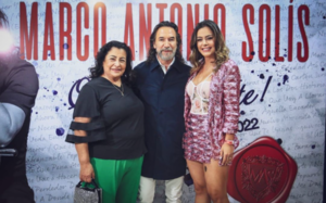 Diario HOY | Larissa Riquelme compartió con Marco Antonio Solís: "Sueño cumplido"