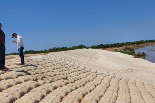 Pozo Hondo está actualmente más protegida contra inundaciones ante crecidas del Pilcomayo - .::Agencia IP::.