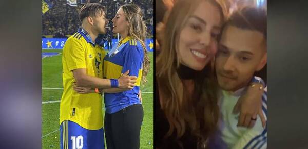 Crónica / [VIDEO] El "melli" Romero y su doña, en la fiesta privé de Boca
