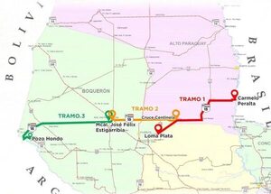 Ruta Bioceánica: avanzan procesos para el tramo Mariscal Estigarribia - Pozo Hondo - Noticias del Chaco - ABC Color