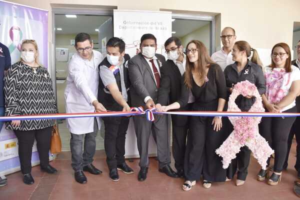 SE INAUGURARON OBRAS DE REFACCIÓN Y REMODELACIÓN INTEGRAL DEL ÁREA DE MAMOGRAFÍA DEL HRE