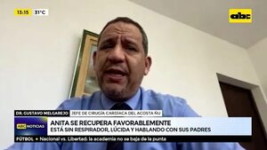 Anita se recupera favorablemente - ABC Noticias - ABC Color