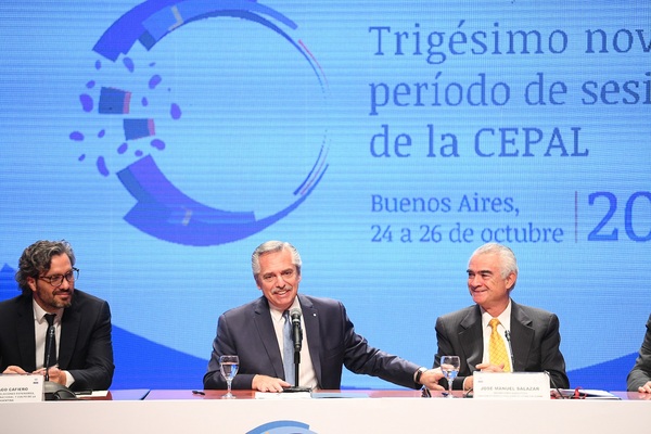 Argentina pide reconstruir la "Patria Grande" al asumir la presidencia de la Cepal - MarketData