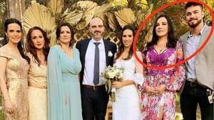 Crónica / Zuni Castiñeira reapareció con su "amigo", Julio Vallejos