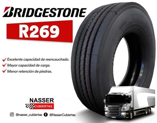 Nueva generacion de neumáticos para camiones La Bridgestone R269, más resistente - Empresariales - ABC Color
