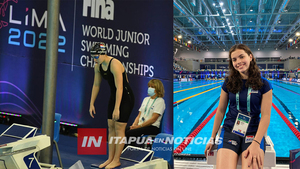 NADADORA ENCARNACENA HACE HISTORIA LOGRANDO 1° PUESTO EN MUNDIAL