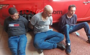 Requieren prisión de tres supuestos miembros de una banda criminal