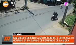 Enfrentó a motochorros y evitó un asalto - Paraguaype.com