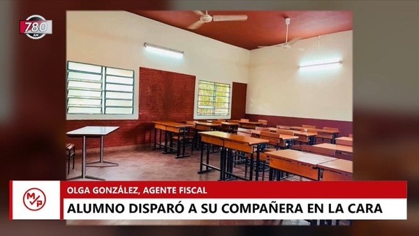 Imputaron a estudiante que disparó a su compañera de colegio - Megacadena — Últimas Noticias de Paraguay