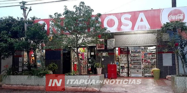 ROBARON EN UN COMERCIO DE ENCARNACIÓN