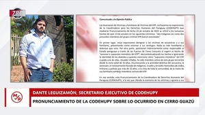 Codehupy aclara que no pretende presentar como víctimas a los del EPP, tras críticas a un comunicado - Megacadena — Últimas Noticias de Paraguay
