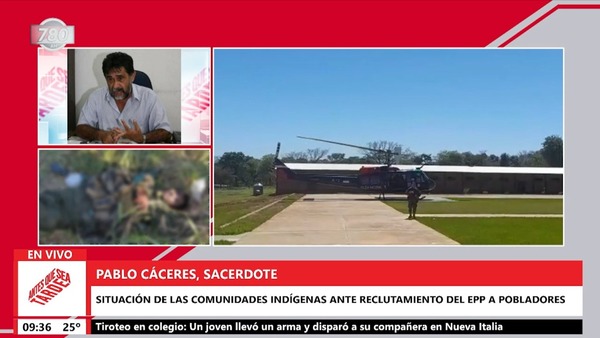Pa'i Pablito se animó a visitar a líderes del EPP en la cárcel, pero no le dieron información de los secuestrados - Megacadena — Últimas Noticias de Paraguay