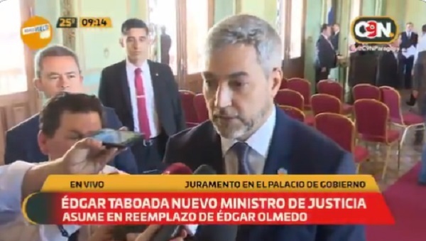 Olmedo pasa de Justicial al Consejo de la Magistratura, confirma Abdo