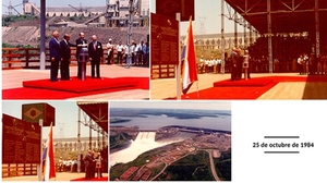 Se conmemora hoy la inauguración oficial de la Central Hidroeléctrica ITAIPU