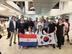 Parte segundo grupo de ingenieros del MOPC para ser capacitados en Corea - .::Agencia IP::.