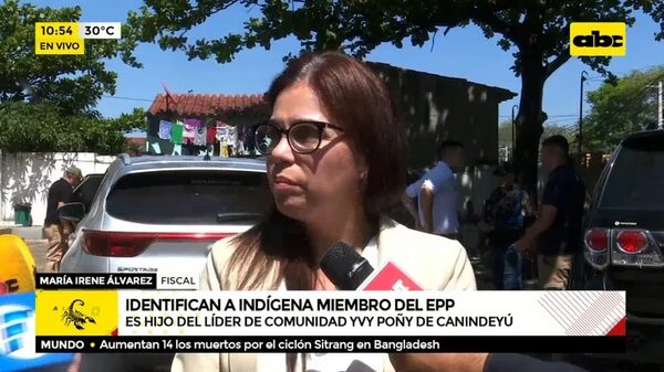 Identifican a nativo miembro del EPP - ABC Noticias - ABC Color