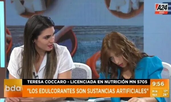 Video viral: una nutricionista argentina se desmaya en vivo - Soy un viral - ABC Color